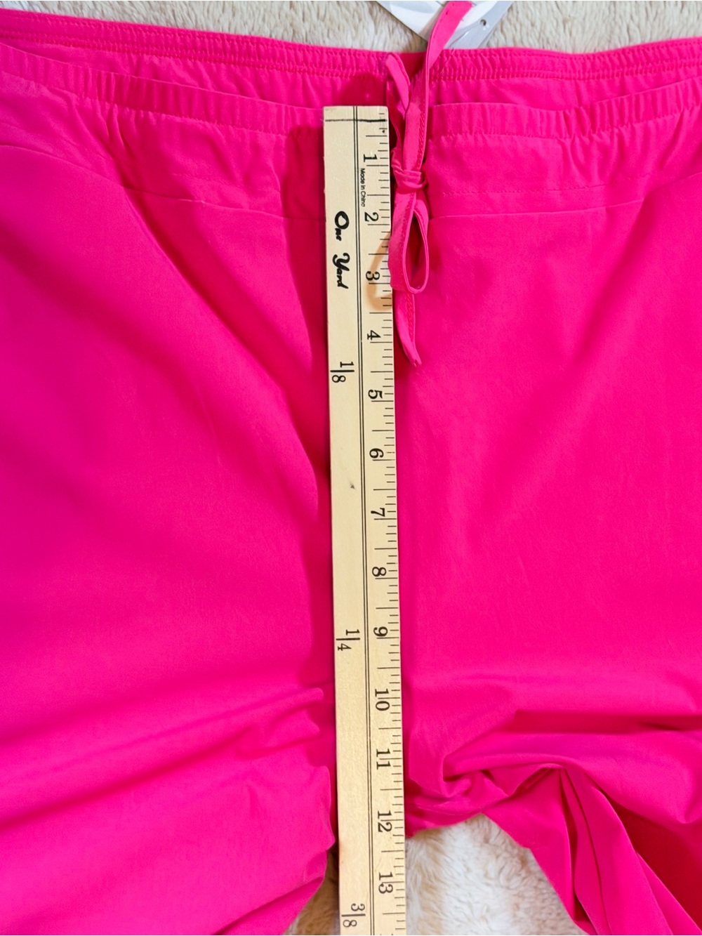 Chico’s Zenergy Neema UPF 50+ Convertible Crop Pants in Lotus Petal Pink Size 18 - Picture 8 of 10